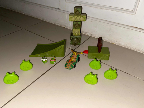 Angry Birds Jenga Torre Raro