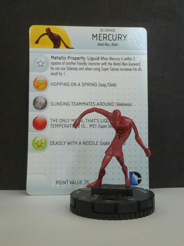 Mercury - Worlds Finest - Heroclix - Dc Comic - Los Germanes