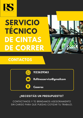 Reparación Y Servicio Técnico De Cintas De Correr