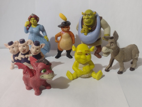 Shrek Figuras Juguetes  Mcdonald's Lote Envg