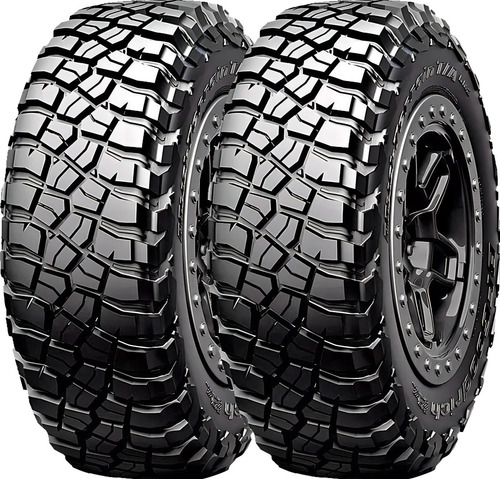 Kit de 2 pneus BFGoodrich Suv / Caminhonete Mud Terrain T/A KM3 225/75R16 115 - 1215 kg
112 - 1120 kg A8