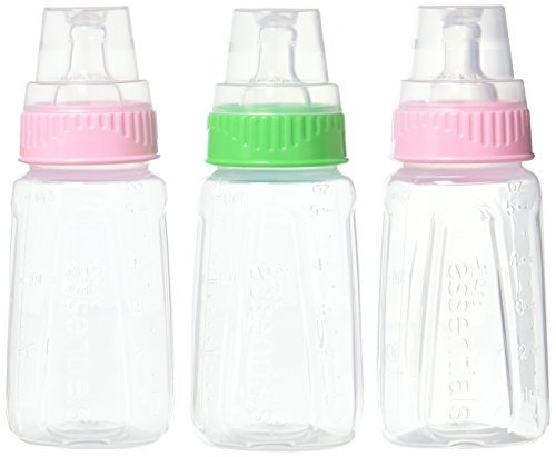 Nuk Gerber 3 Piezas First Essentials Clear View Bottle Girl