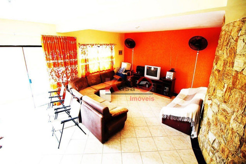 Imagem 10 de 30 de Sobrado Com 7 Dormitórios À Venda, 500 M² Por R$ 690.000 - Balneario Oasis - Peruíbe/sp - So0528