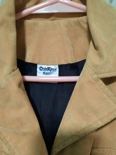 Saco De Nobuk Marca Osh Kosh Talle M 