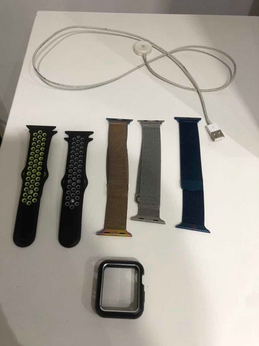 Apple Watch 2 Nike 42mm Prata - Brinde 5 Pulseiras
