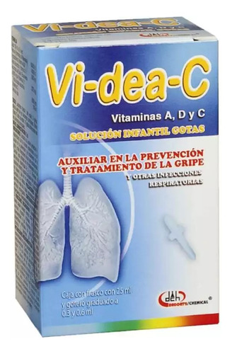Videa C Solucion Infantil Vitaminas A,d,c Gotas 25ml