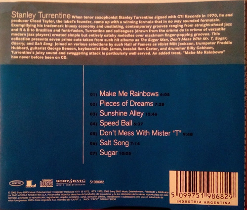 Cd Stanley Turrentine Jazz Moods-cool