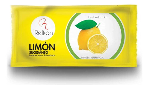 Sachet 10cc De Sucedáneo De Limón 300 Unidades - Sobre Limón