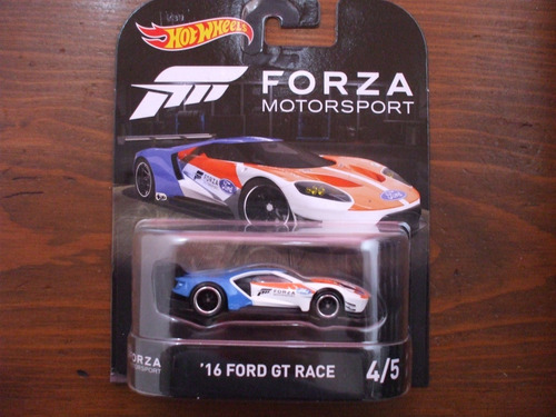 Hot Wheels Forza Motorsport 4/5 2016 Ford Gt Race