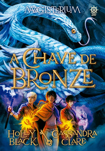 Magisterium: A chave de bronze (Vol. 3), de Clare, Cassandra. Série Magisterium (3), vol. 3. Editora Record Ltda., capa mole em português, 2016