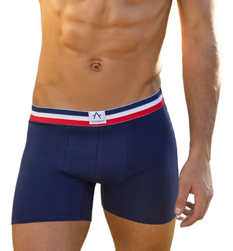 Pack X2 Boxer Calzoncillo Hombre Acróbata Liso Art. 5087