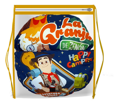 Libro Que Se Transforma En Bolsa De Dormir-granja De Zenon