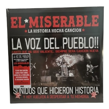 Los Miserables La Voz Del Pueblo Vinilo Nuevo Musicovinyl