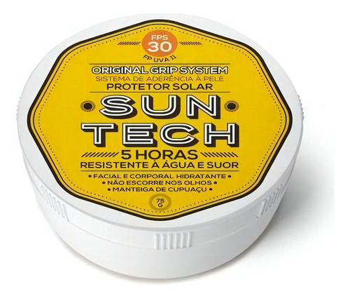 Protetor Solar Esportivo Suntech Fps 30 Embalagem 75g