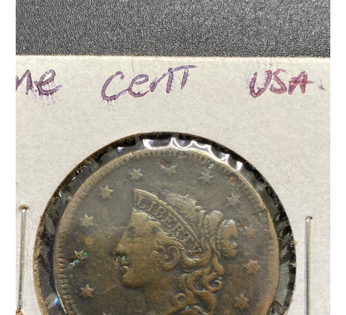 Un Centavo Usa 1838 