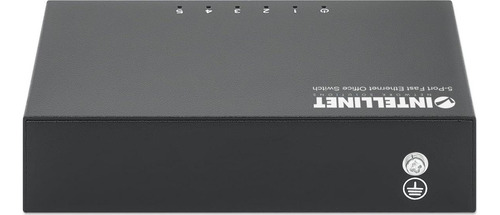 Conmutador De Red Fast Ethernet Intellinet De 5 Puertos - Di