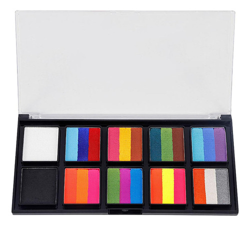 Paleta De Pintura Facial Conjunto De Pintura Corporal