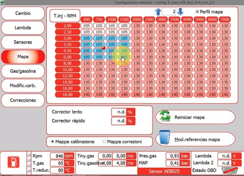 Imagen 3 de 5 de Interface Aeb Scanner Gnc 5ta Multimarca Profesional
