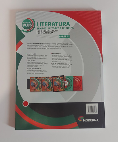 Moderna Plus - Literatura, Tempos, Leitores E Leitura (kit Completo) (Usado)