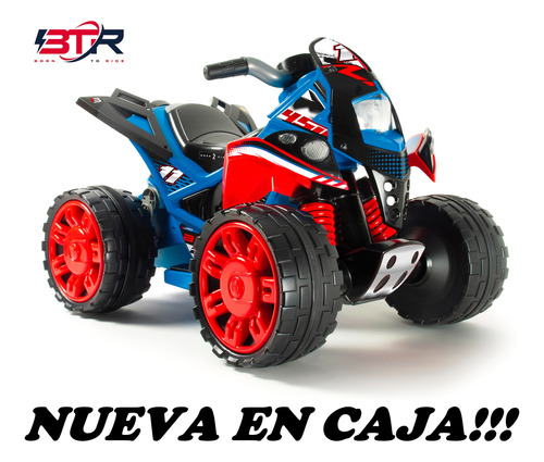 Moto Btr Quad The Beast Montable 12 V Eléctrica En Caja