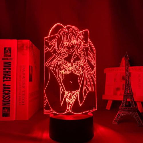 Luz De Noche Lámpara Led Anime High School Dxd Rias Gr