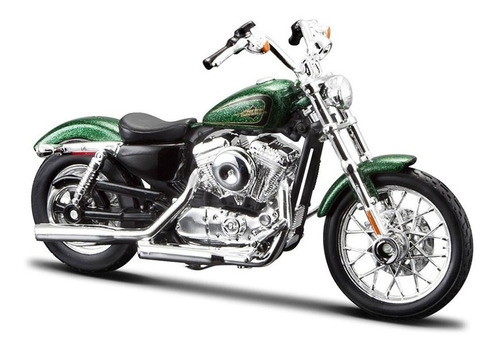 Moto Harley Davidson Xl 1200v 72 Escala 1/12 