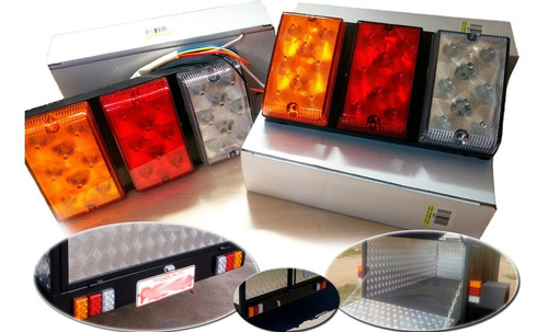 Foco Led Carro De Arrastre Par 24 Led Potentes