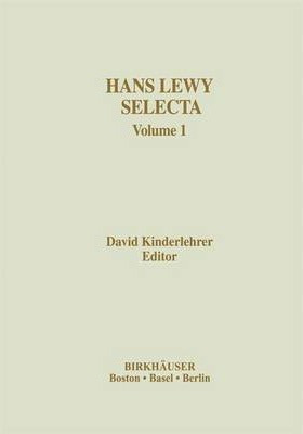 Libro Hans Lewy Selecta : Volume 1 - David Kinderlehrer