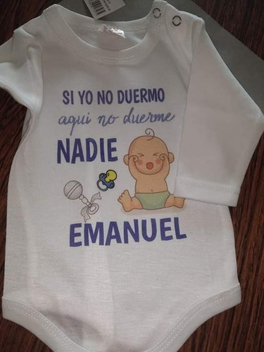 Body De Bebé Personalizado