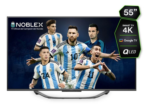 Smart Tv Noblex Dq55x9500pi Qled 4k 55'' Black Series Con Google Tv