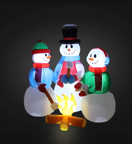Muñecos De Nieve Inflables Inflable Navidad Inflable