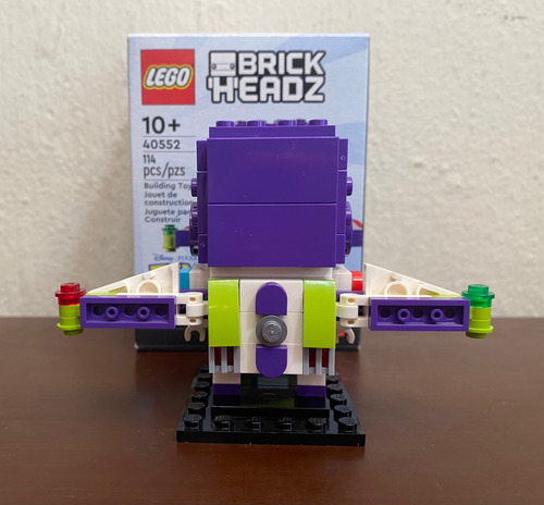 Lego Brickheadz, Buzz Lightyear, Armado 114 Set Armado Con Caja Y Manual (Usado)