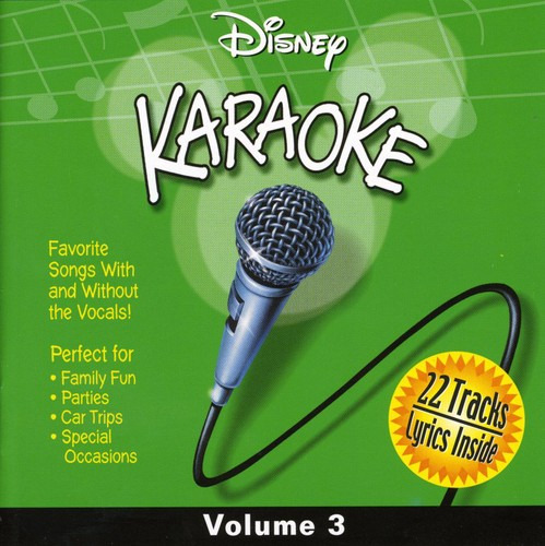 Various Artists Disney Karaoke, Vol. 3 Cd