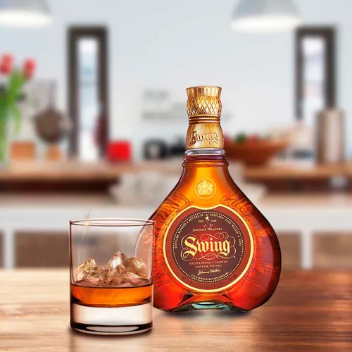 Whisky Johnnie Walker Swing 750 Ml. Con Estuche