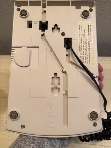 Teléfono De Línea Analógico Fijo Siemens Gris (Usado)