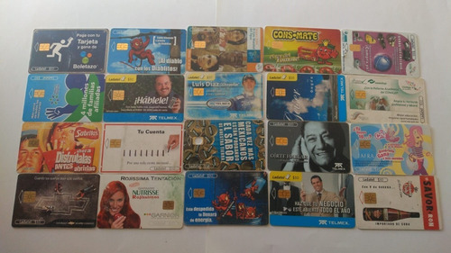 Colección Tarjetas Ladatel Telmex 158 Piezas (Usado)