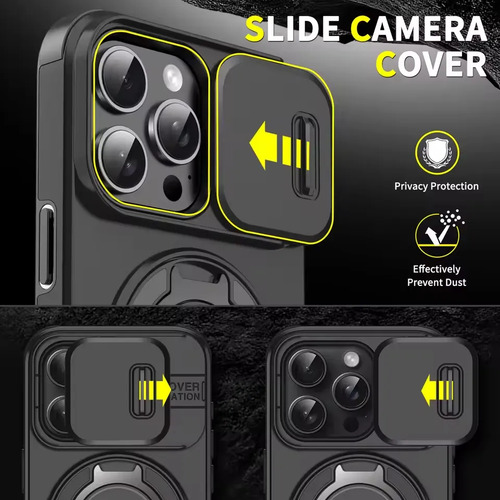 Funda Case Para iPhone Magsafe Uso Rudo De Protector Camara