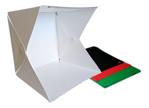 Cubo 40x40cm Usb Luz Led Fotografía Productos + Accesorios