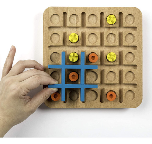 Juego De Mesa Tic Tac Two Basado En La Estrategia Para Famil