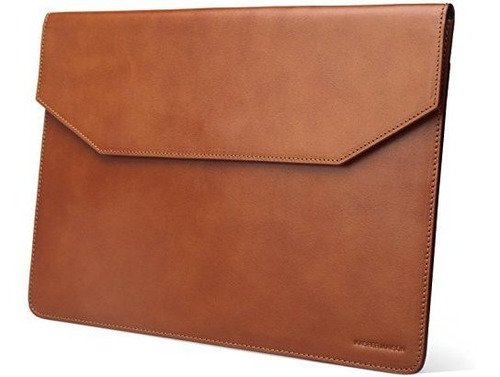 Funda Portátil Cuero 13  Macbook Pro/air, iPad Pro - Tan