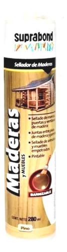 Sellador Madera Deck Suprabond Pino-nogal Cartucho12x 280ml