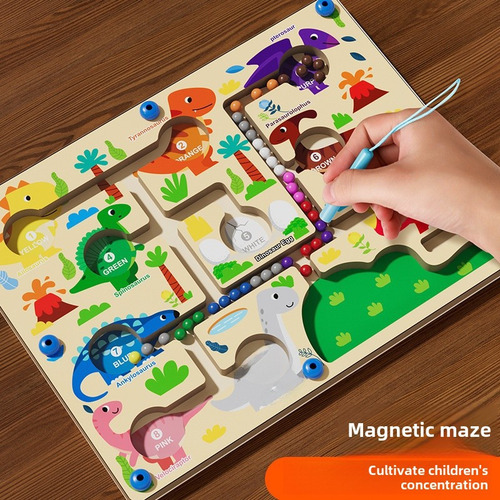 Juguete Magnético Con Clasificación De Colores Y Conteo Con