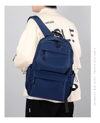 Mochila Casual Para Computadora, Mochila Escolar Para Estudiantes