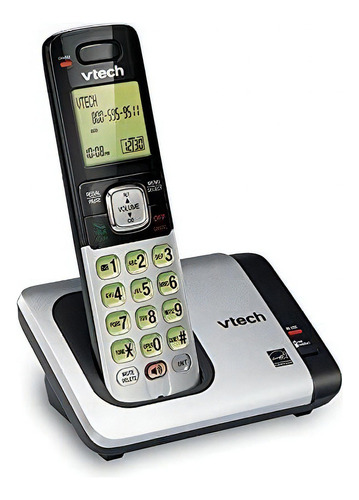 Teléfono VTech CS6719 inalámbrico - color gris/negro
