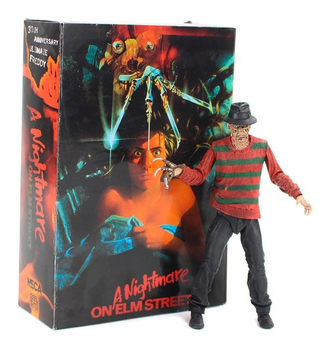 Figura Freddy Krugger Terror 18 Cms. Nightmare Elm Street. 