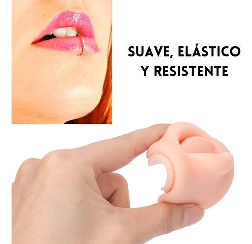 Labios Silicona Micropigmentación Tatuaje Exhibidor Piercing