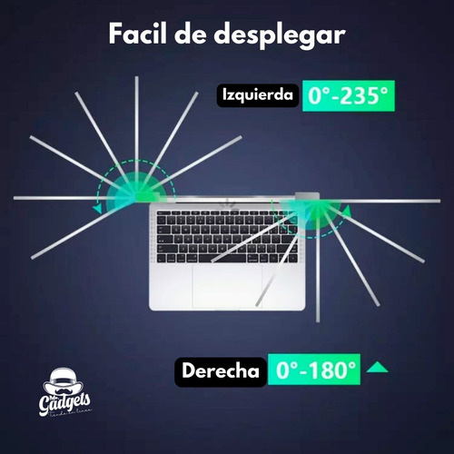 2 Pantallas Para Laptop Portátil Doble Monitor 14'' 1080p