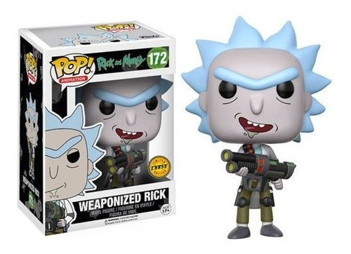Chase Rick Weaponized 172 Funko Pop Rick And Morty Nuevo