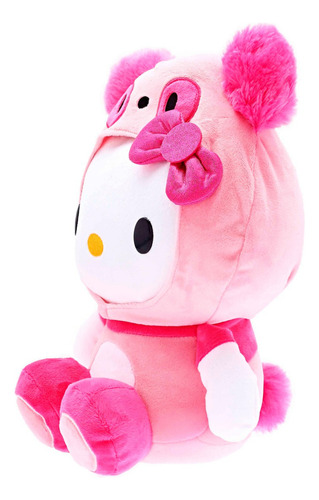 Peluche Ruz -hello Kitty Con Disfraz De Osito De 30 Cm