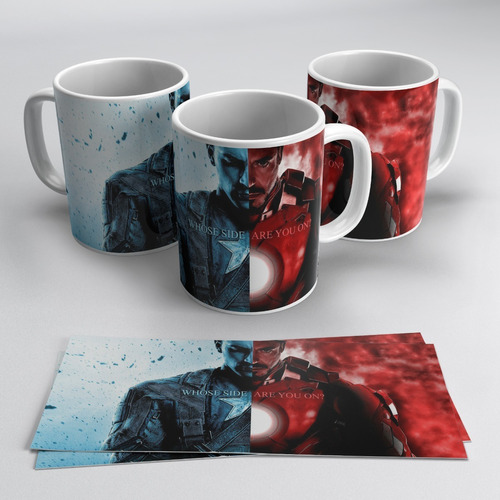 Capitan America Taza Personalizada Modelo 7